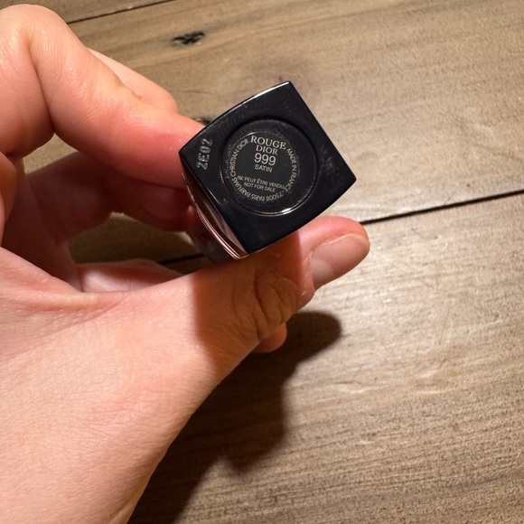 Dior Black Lipstick with Silver Detailing - Picture 2 of 3